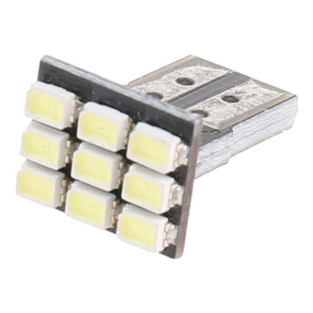 T10 W5W 1206 9SMD LED Voiture Canbus plaque d'immatriculation lampe instrument